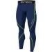 Sinzelimin Men's Compression Sports Suit | Quick-dry Training Gym Yoga Set | Blue Medium - Buy Online on GoSupps.com