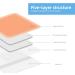Buy Silicone Foam Dressings - 4x4 Waterproof Adhesive Wound Bandage for Bedsore Care | High Absorbency Painless Removal - 5 Pack - Buy Online on GoSupps.com