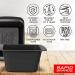Rapid Mac Cooker - Microwave Macaroni & Cheese in 5 Minutes - Dorm, Small Kitchen, Office - Dishwasher-Safe, BPA-Free - Blue 1-Pack - Buy Online on GoSupps.com