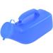 Male Portable Urinal Removable Pee Home Potty Thick Firm Bottle with Lid for Men 1000 ML Blue Happy - Buy Online on GoSupps.com