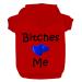 Dog Hoodie Dog Clothing Hoodpullis love me fleece sweater winter sweat shirt warm cotton hoodie for small dog medium large dog xs red