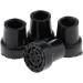 4pcs Anti-skid Stable Shock Absorb Walking Stick End Crutch Cane Tips 19mm - Black 19mm - Buy Online on GoSupps.com