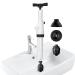 Toilet Dredger - Toilet Clog Remover - Clog Remover with 3 Tips High Pressure for Kitchens Bathrooms Drains Bathtubs Upgraded Version - 3 Heads as Standard Charge and