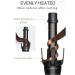Automatic Hair Curling Iron - 1.26in Ceramic Tourmaline Two-Way Rotation Wand | International Shipping - Buy Online on GoSupps.com