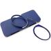 Unisex Reading Glasses +2.0 | Compact Vision Aid Mini Nose Clip | Non-Slip & Portable - Always at Hand (Blue) - Buy Online on GoSupps.com