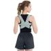 KouRy Lumbar Posture Corrector Back Brace - Adjustable Support Belt with Shoulder Protection for Adults Easily Adjustable (Size : XXX-Large)