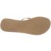Buy Roxy Women's Napili Flip Flops - Stylish Beige 38 EU | International Shipping Available - Buy Online on GoSupps.com