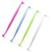 HRASY 4 Pieces Orthodontic Toothbrush Double-Ended Interspace Brush Tiny Small Soft Trim Head for Braces and Teeth Detail Cleaning(4 Colors B2) B(2)