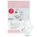 NEW: Speidel mouth-nose mask with pearling coating washable face mask premium cotton mask (5 pieces white)