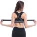 YMGSCC Posture Corrector Adjustable Back Support Belt Spine Back Shoulder Brace Support Belts Adult Invisible Hunchback Belts(A Black L) Large A Black - Buy Online on GoSupps.com