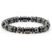 Magnetic Therapy Bracelets for Weight Loss | Health Care Magnetic Bands for Men & Women - Stylish Black Stone Gift - Buy Online on GoSupps.com