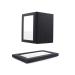 SZDYM Professional Empty Makeup Magnetic Palette Set | 20 Adhesive Metal Stickers | 20 Empty Round Metal | 1 Depotting Spatula | Blush, Powder, Foundation | Black - Buy Online on GoSupps.com