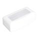 Nail Tool Clean Tray Filter Layer Nail Tool Cleaning Box Portable for Travel (White)