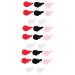 FRCOLOR 12 Pairs Hairpin Wings Hair Pins Adorable Hair Clips Wings Barrette Hair Accessory Cute Hair Barrette Hair Clips Non Hair Clamps Holiday Party Hair Clips Plush Girl Child