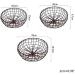 Fruit Basket Bowl Fruit Basket for Kitchen Countertop Metal Vegetable Storage Bowl Metal Mesh Wire Fruit Basket Fruit Bowls (Size : M) - Buy Online on GoSupps.com