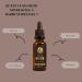 100% Organic Castor Oil for Men - Pure & Natural Beard Hair & Nail Care | 30ml - Buy Online on GoSupps.com