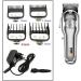 FLaig Full Metal Professional Hair Clipper - Cordless LCD Hair Clipper in Gold & Silver | International Shipping Available - Buy Online on GoSupps.com