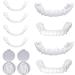 Flipped Warm 2 Pairs of Veneers for Men & Women - Artificial Teeth Lightening Dentures & Provisional Braces - Buy Online on GoSupps.com