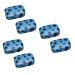 Solustre 6 pc for the eyes colored contact lenses pocket contact lens hole contact lenses donor lentil organizer lentil tank lentiletui colored contact lenses container care box