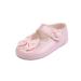 Early Days Baypods Baby Shoes for Girls Soft Soled Pre Walker Shoes Soft Faux Leather Baby Shoes Made in England 3 UK Child Pink Patent
