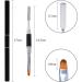 Housoutil Nail Art Pen Nail Painting Brush Poly Nail Gel Brush Gel Nail Art Carving Pen Gel Nail Tool Nail Pusher Scraper Nail Art Tips Builder Brush Nylon Brush Dual Purpose - Buy Online on GoSupps.com