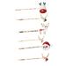 Amosfun 3 Christmas Hair Clips Holiday Party Hairpin Santa Barrettes Bobby Pins Decorative Hair Clips Xmas Kids Hair Pins Hair Clips for Girls Antler Barrette Metal Alloy Side Clip Child