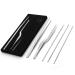 5Pcs Ear Wax Remover Kits Stainless Steel Ear Curette Cleaner Ear Pick Earwax Removal Spoon Tweezer Professional Ear Cleaning Tools Silver