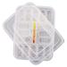 16 Grids Reptile Eggs Incubator Tray with Thermometer - Reptile Breeding Box for Hatching Snake, Lizards, Turtle, Gecko Egg - Buy Online on GoSupps.com