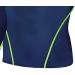 Sinzelimin Men's Compression Sports Suit | Quick-dry Training Gym Yoga Set | Blue Medium - Buy Online on GoSupps.com