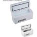 Insulin Car Refrigerator Dual-use Medicine Refrigerator Insulin Charging Refrigerated Box 2-8 C Constant Temperature Large Capacity 207 * 94 * 91MM White - Buy Online on GoSupps.com