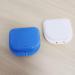 Mebamce 2pcs Breathable Portable Denture Orthodontic Dental Retainer Box False Teeth Storage Container Mouthguard Case for Most retainers Transparent Holder Denture Ear Plugs Ear Buds - Buy Online on GoSupps.com