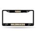 Rico Industries Ohio State Buckeyes Chrome Frame Purdue Boilermakers