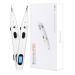 Rhorawill Electric acupuncture pencil therapy laser acupuncture pen rechargeable pain relief acupuncture massage pencil acupoints detector acupuncture pencils with 2 massage heads