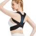 BraceTop Posture Corrector for Men Women  Back Brace for Pain Relief  Comfy Shoulder Back Neck Brace Support  Adjustable Upper Back Straightener for Neck  Clavicle  Spine S/M