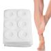 12 Sheet Callus Cushion Soft Felt Callus Pads Men Women Soreness Relief Soft Adhesive Round Foot Corn Callus Pad Remover Stick Foot Care Cushions for Men Women