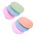 FRCOLOR 6pcs Cleansing Puff Reusable Facial Pad Cosmetic Sponges Pad Mam Bottle Handles Face Scrubber Makeup Removal Sponge Face Exfoliating Makeup Puff Make up PVA Sponge Travel 1 Count (Pack of 1)