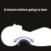 EMUKOEP Reverse Arch Cervical Traction Device Pillow - Neck Stretcher for Home Use Curvature Correction & Massage - Blue - Buy Online on GoSupps.com