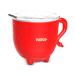 Neno Thermal Children's Tableware Set - Baby Feeding Containers Fork and Suction Bowls in Mucca Red | 200ml Silicone Bottle | Safe & Non-Slip - Buy Online on GoSupps.com