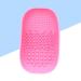 Buy Makeup Cleaner Brush Scrubber Pad - Pink Makeup Brush Cleaning Plate for Perfect Hygiene | International Shipping - Buy Online on GoSupps.com