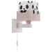 Dalber Children's Wall Lamp - Panda Pink Cloud Design | E27 Light for Kids' Rooms - Buy Online on GoSupps.com