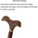 Wooden Crutches with Curved Handles Chicken Wings Wooden Elderly Crutches Wooden Crutches Ideal for Men or Women with Active Outdoor Lifesty It's so Kind of You Safehappy - Buy Online on GoSupps.com