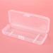 Liovitor 2 Pcs Double Storage Box for Men - Shaver Case & Accessories Transparent Plastic Holder - Ideal for Travel & Organization - Buy Online on GoSupps.com