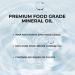 Well's Mineral Oil 8 fl oz 70NF Food Grade - Wood Cutting Board Conditioner & Ear Wax Cleaning Solution - Buy Online on GoSupps.com