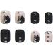 Acrylic Nail Ultra Thin Short False Nail Patch Black Sequin Removable For Wearing Nails On Nail Finished Product For Women 1ml Semi Cured Gel Nail Wraps (Black #3 One Size) - Buy Online on GoSupps.com