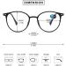 Vevesmundo Multifocus Progressive Blue Light Filter Reading Glasses - Anti-Blue Light Bifocal Visual Aid for Men Matt Black - Buy Online on GoSupps.com