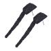 OHPHCALL 2pcs Dry Hair Cap Conditioning Cap Steamer Caps Salon-use Hats Cappy Hat Thermal Heat Cap Black 190t