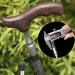Telescopic Non Slip Crutches Carbon Fiber Wood T Handle Walking Sticks For Tourism Cane Trekking Nordic Walking Pole Hiking Crutches Ultralight Only 219G rollator walker Durable Mobility Aid for Arth - Buy Online on GoSupps.com