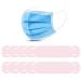 10PCS Mask Ear Cord Adjustable Buckle Extension Buckle Ear Rope Ear Wear Buckle Plastic Ear Hook for All Kinds of Mask (Pink)