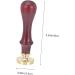 HAPINARY 2 Pcs Dispensing Plate Tool Wax Seal Tools Retro Sealing Stamp Cosmetic Accessory Copper Copper Head - Buy Online on GoSupps.com
