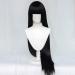 wxypreey Black Long Straight Hair Wig | Anime Cosplay & Halloween Costume | Premium Quality Wig - Buy Online on GoSupps.com